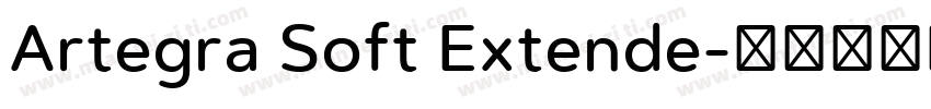 Artegra Soft Extende字体转换
